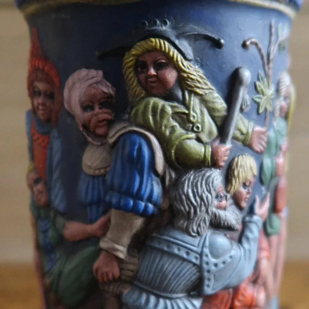 Gift a Beer Guy Today Man Cave Gear Essential Vintage 3D German Style Beer Stein